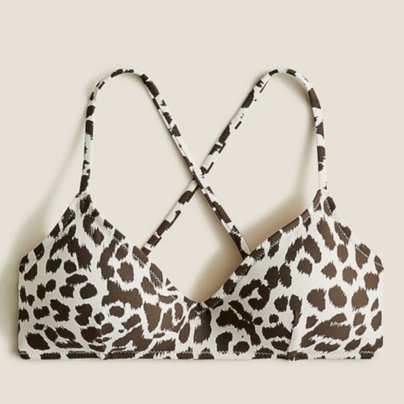 JCrew Leopard Bikini + rash guard - Picture 6 of 6
